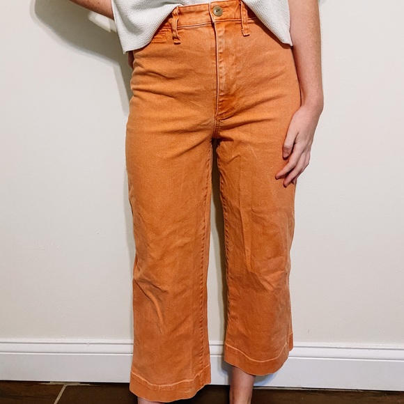 slim wide leg pants
